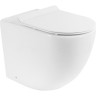 Унитаз приставной безободковый BELBAGNO BB2141CBR/BB870SC